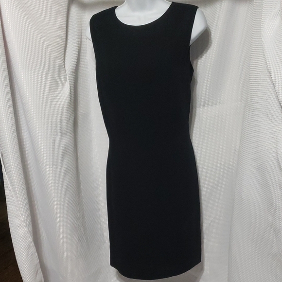 Blushe Impressions. Perfect Little Black Dress; Tailored; Open Back, EUC Size 12 - Picture 1 of 16